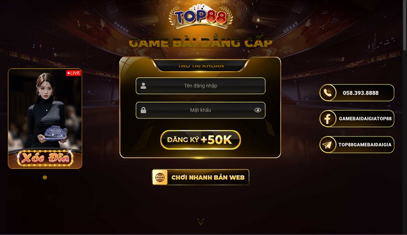 Tải APP TOP88